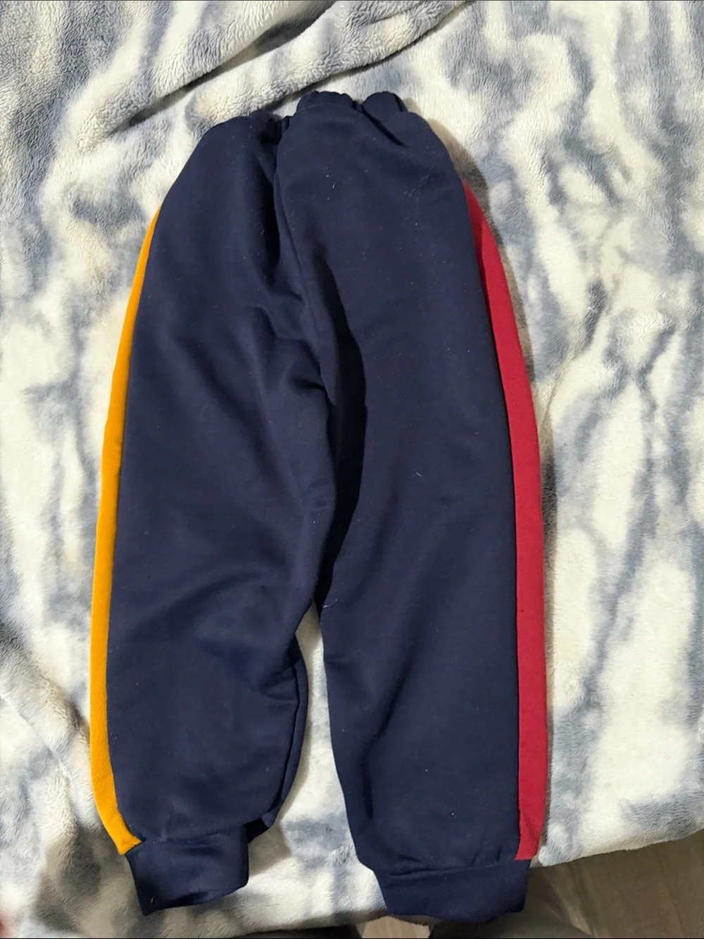 Classic Kids Colorblock Hoodie & Joggers Set in Navy, Blue, Red, Yellow